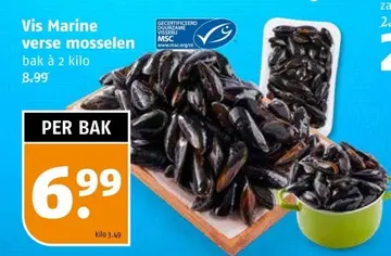Aanbieding: Vis Marine verse mosselen