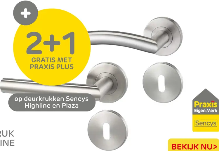 Aanbieding: Deurkruk op rozet Highline
