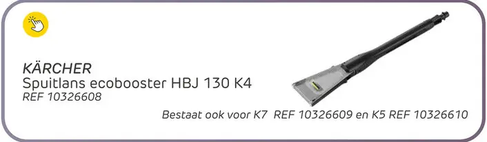 Aanbieding: Kärcher spuitlans eco!booster 130 k4
