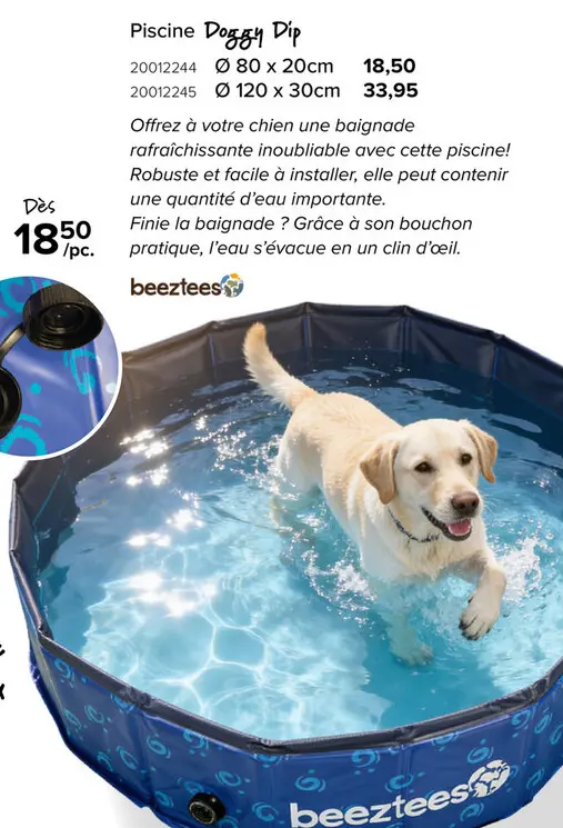 Offre: Piscine Doggy Dip