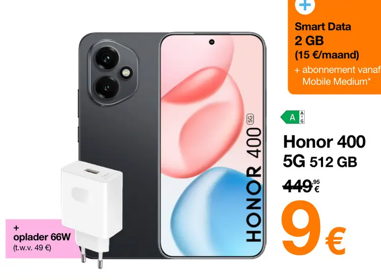 Promotie: Honor 400 5G 512 GB