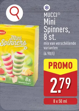 Promotie: Mini Spinners