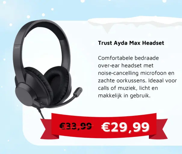 Aanbieding: Trust Ayda Max Headset
