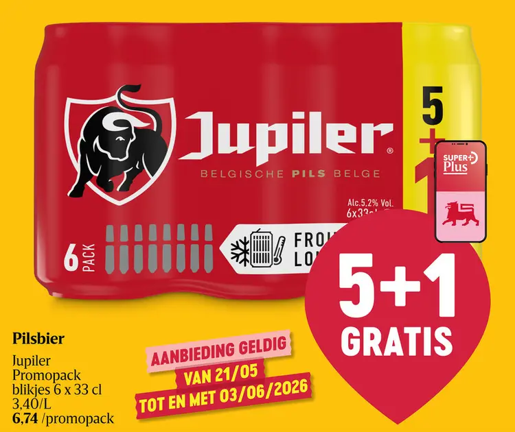 Promotie: Pilsbier Promopack