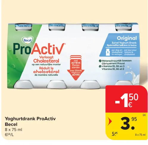 Promotie: Yoghurtdrank ProActiv