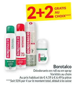 Offre: Borotalco
