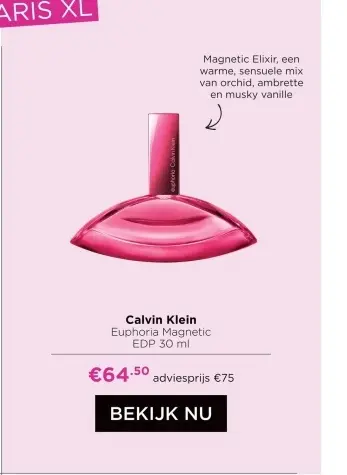 Promotie: Euphoria Magnetic EDP