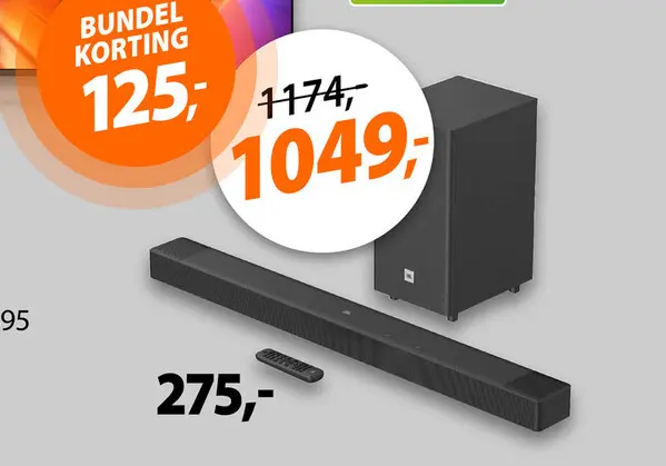 Aanbieding: Soundbar with Subwoofer