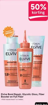 Aanbieding: Elvive Bond Repair, Glycolic Gloss, Fiber Boo
