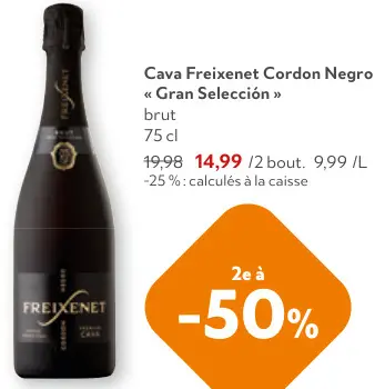 Offre: Cordon Negro « Gran Selección »