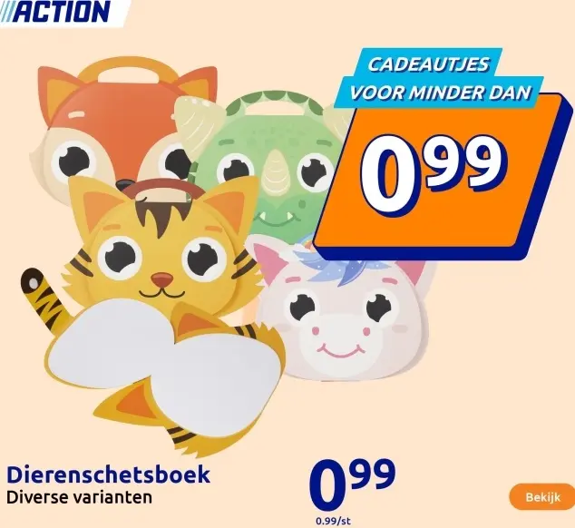 Aanbieding: Dierenschetsboek