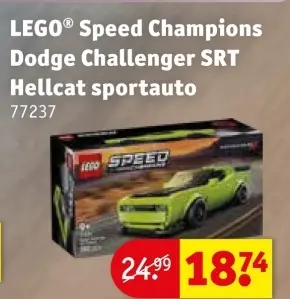 Promotie: Speed Champions Dodge Challenger SRT Hellcat 