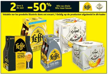 Offre: Leffe et / en Leffe Tripel Karmeliet