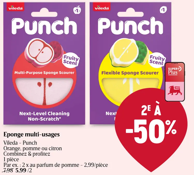 Offre: Eponge multi-usages