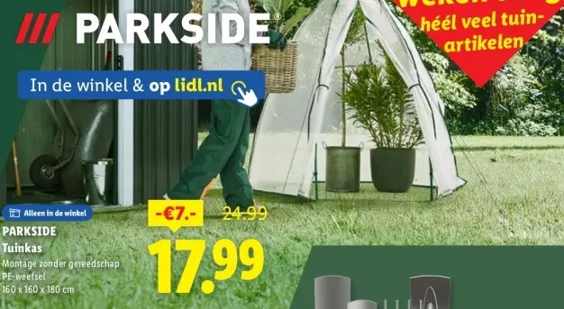 Aanbieding: Tuinkas