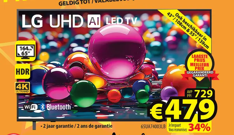 Promotie: Uhd ai led tv