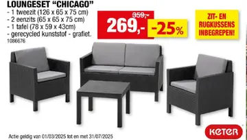 Aanbieding: Loungeset