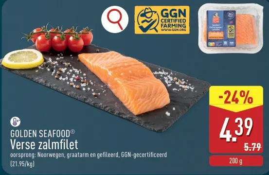 Aanbieding: Verse zalmfilet