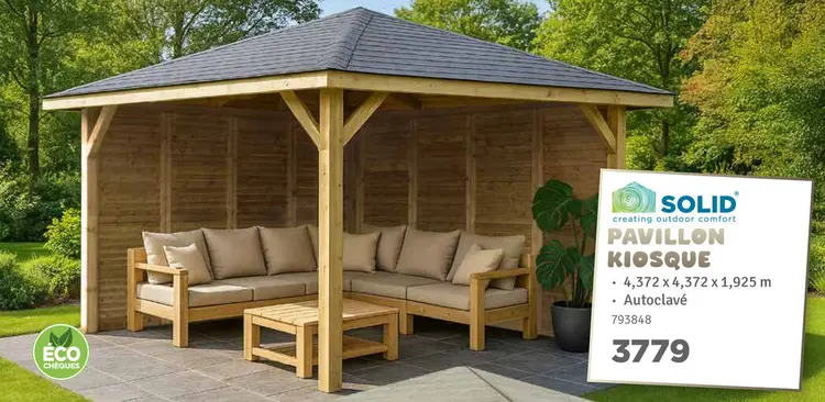 Offre: Pavillon kiosque
