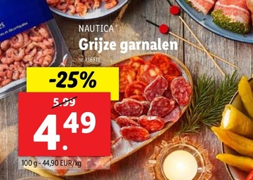 Aanbieding: Grijze garnalen