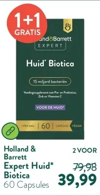 Aanbieding: Holland & Barrett Expert Huid Biotica