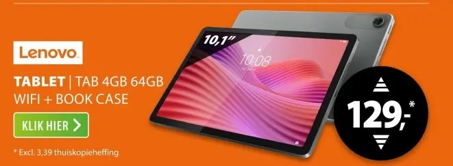 Aanbieding: Tablet | tab 4gb 64gb