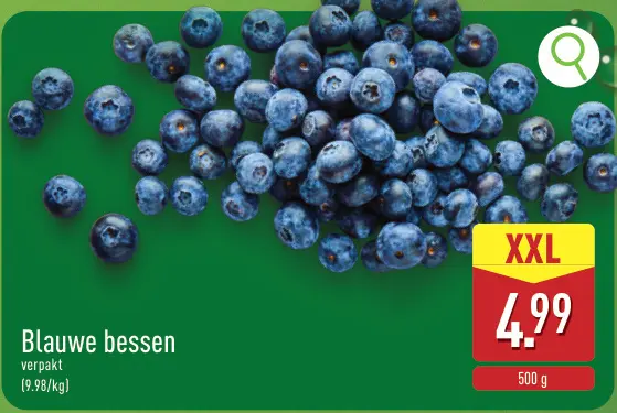 Promotie: Blauwe bessen