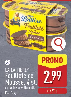 Aanbieding: Feuilleté de Mousse