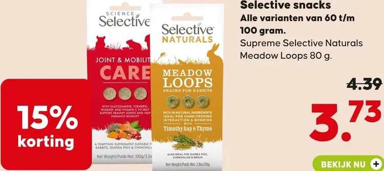 Aanbieding: Snacks