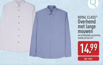 Aanbieding: Overhemd met lange mouwen