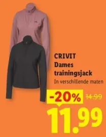 Aanbieding: Dames trainingsjack