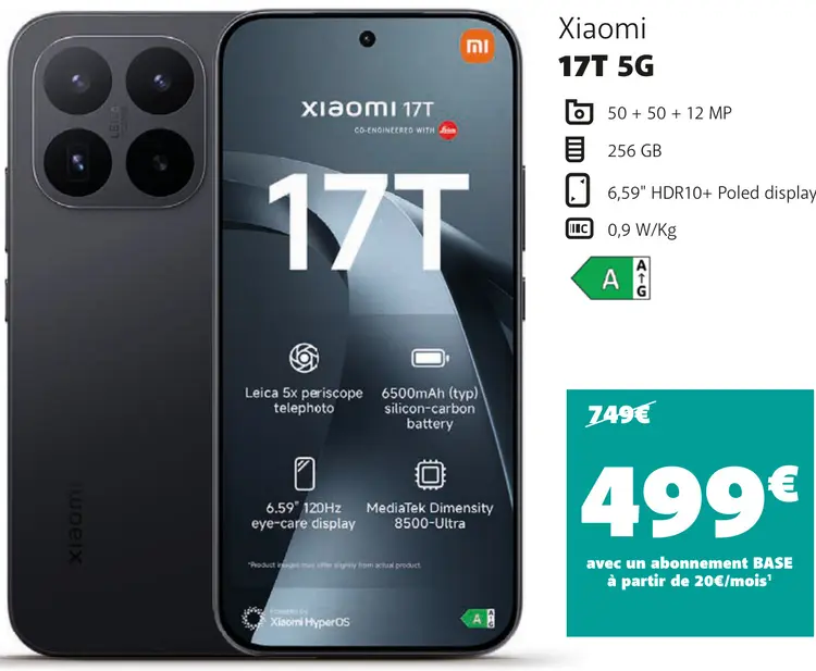 Offre: 17T 5G