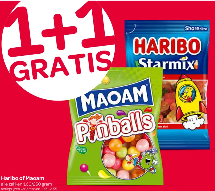 Aanbieding: Haribo of Maoam