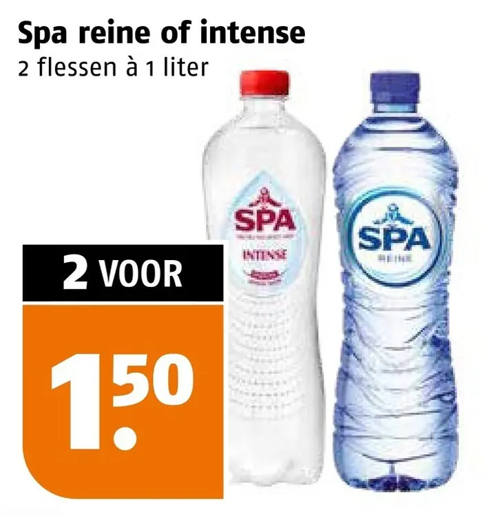 Aanbieding: Spa reine of intense