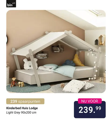Aanbieding: Kinderbed Huis Lodge