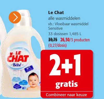 Promotie: Le Chat Bébé