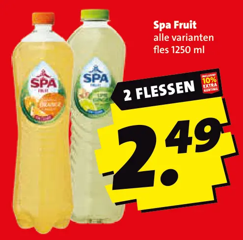 Aanbieding: Spa Fruit