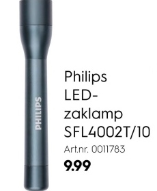 Aanbieding: Philips LED-zaklamp SFL4002T/10