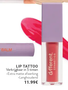 Promotie: Lip tattoo