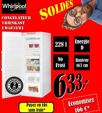Aanbieding: Vrieskast