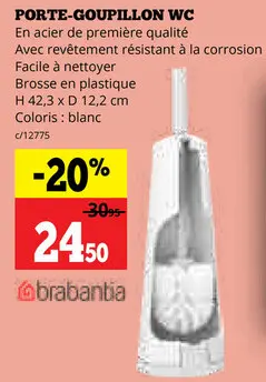 Offre: Porte-goupillon WC