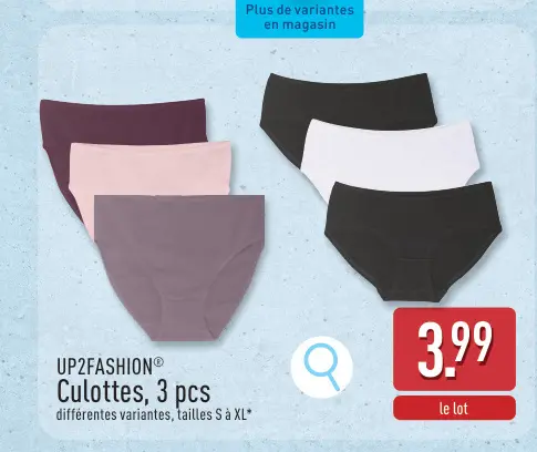 Offre: Culottes