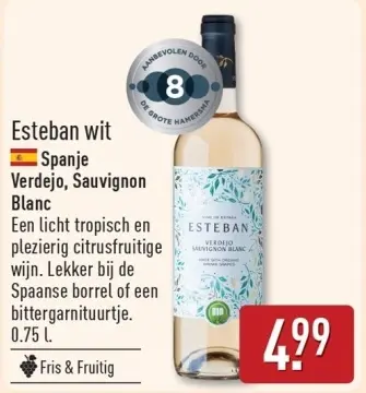 Aanbieding: Esteban wit