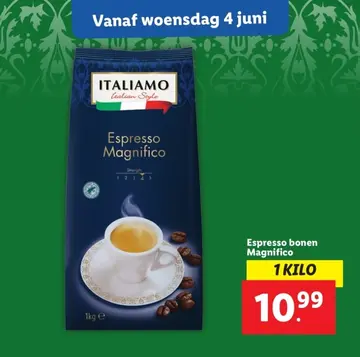 Aanbieding: Italiamo Espresso bonen Magnifico