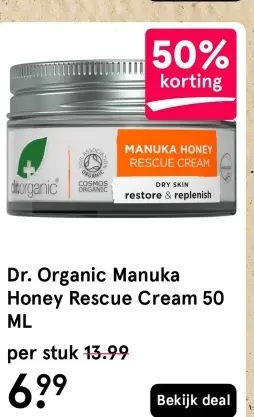 Aanbieding: Manuka Honey Rescue Cream
