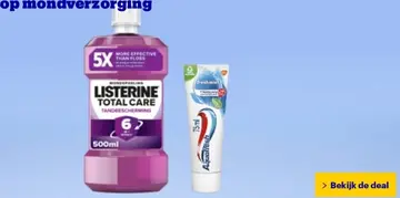 Aanbieding: Listerine total care