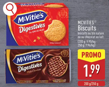 Offre: MCVITIES® Biscuits