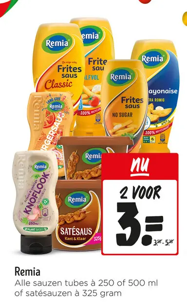 Aanbieding: Sauzen tubes of satésauzen