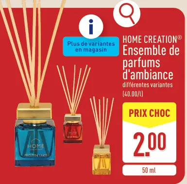 Offre: Ensemble de parfums d'ambiance
