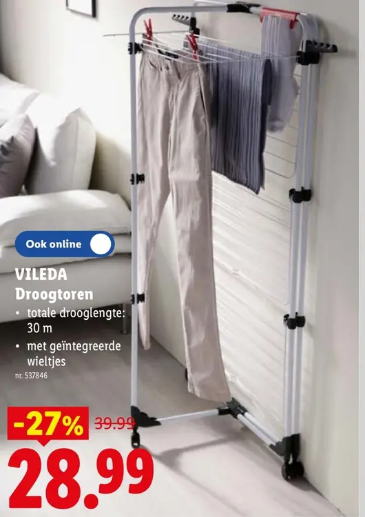 Promotie: Droogtoren